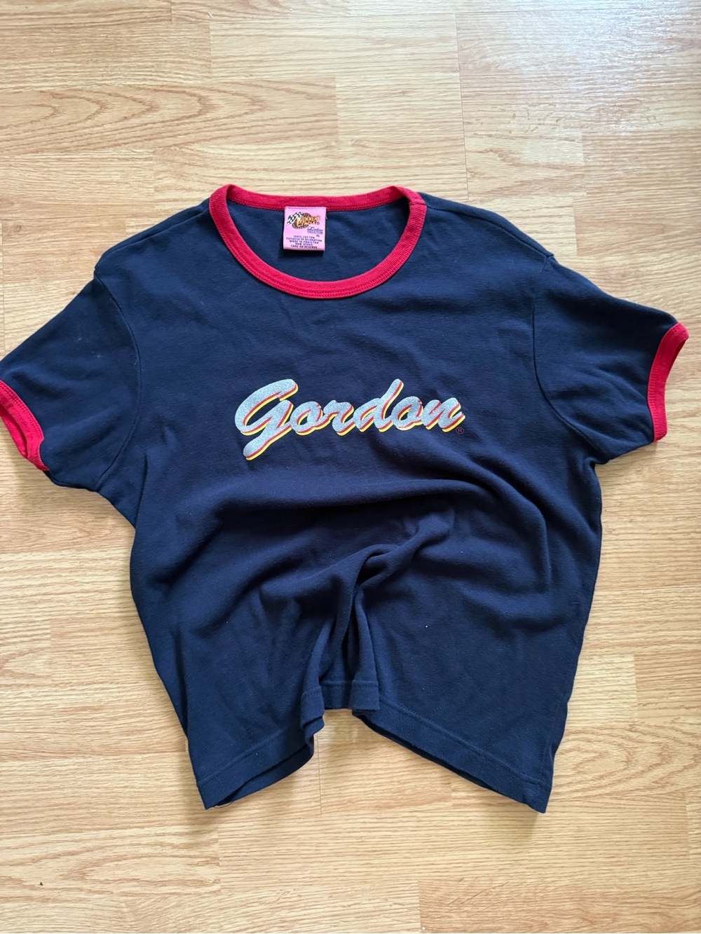 VTG Winners Circle NASCAR Jeff Gordon Ringer Tee XL